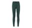 Legging thermique de course vert foncé.