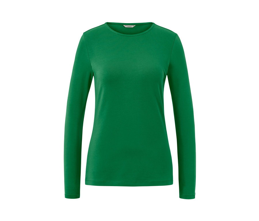 Haut manches longues vert.