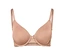 Soutien-gorge à armatures beige.