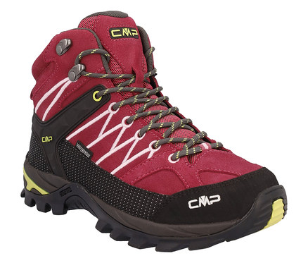 Chaussures de trekking CMP Rigel Mid pour femme, rouges