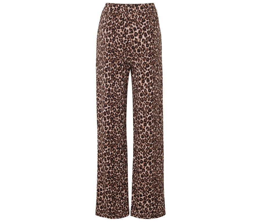 Pantalon pour femme à motif léopard.