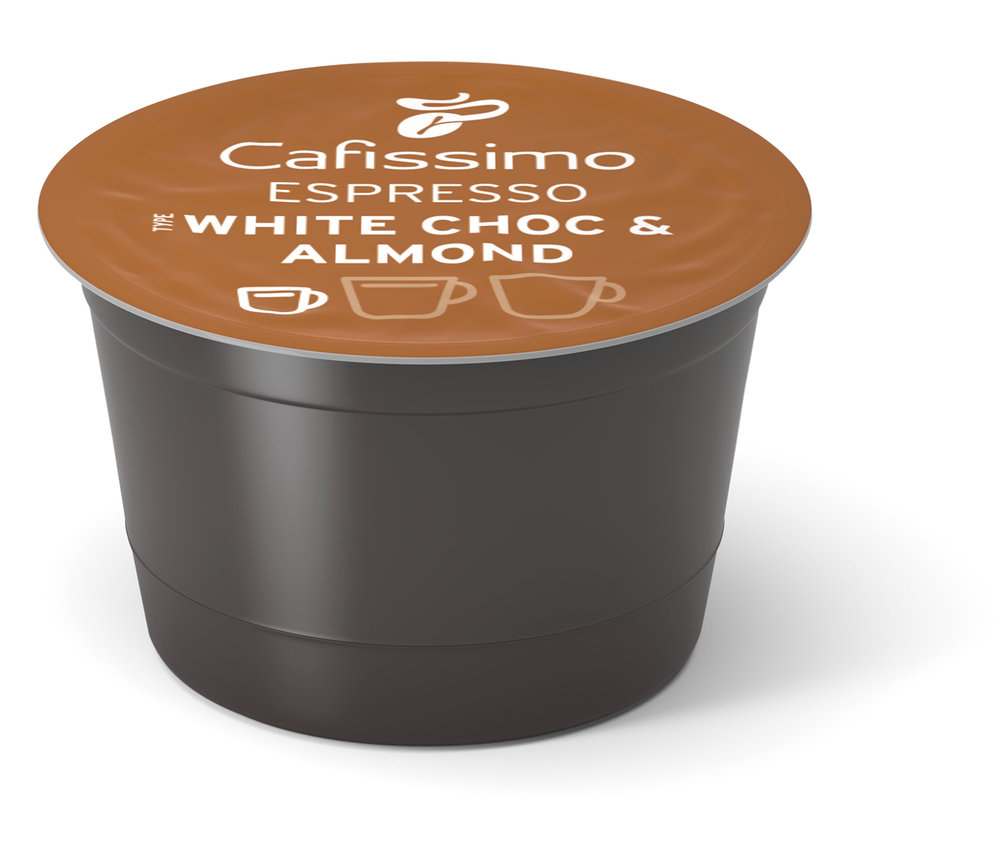 Capsule Cafissimo Flavoured Espresso - White Choc & Almond.