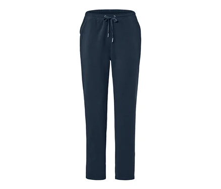 Pantalon d’intérieur bleu foncé avec cordon de serrage.
