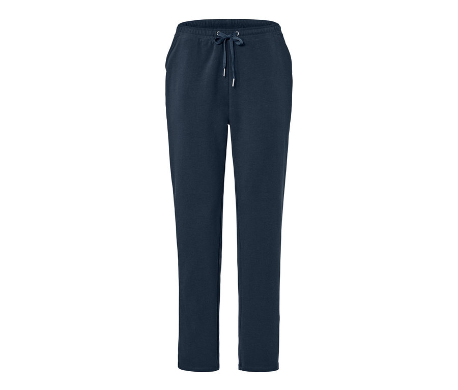 Pantalon d’intérieur bleu foncé avec cordon de serrage.