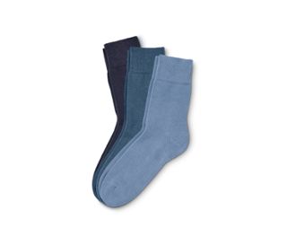 1x bleu foncé, 1x bleu, 1x bleu moyen