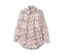 Blouse longue NAH/STUDIO en coton bio, imprimée.