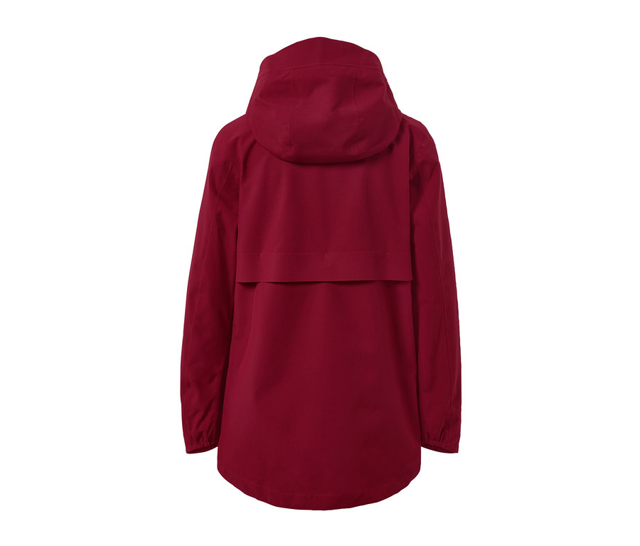 Vue arrière d'une veste d'extérieur fonctionnelle.