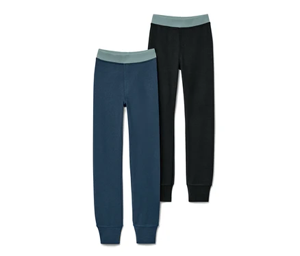 Deux caleçons thermiques d’hiver pour enfant.