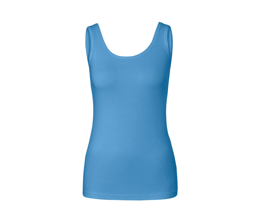 Maillot de corps bleu.