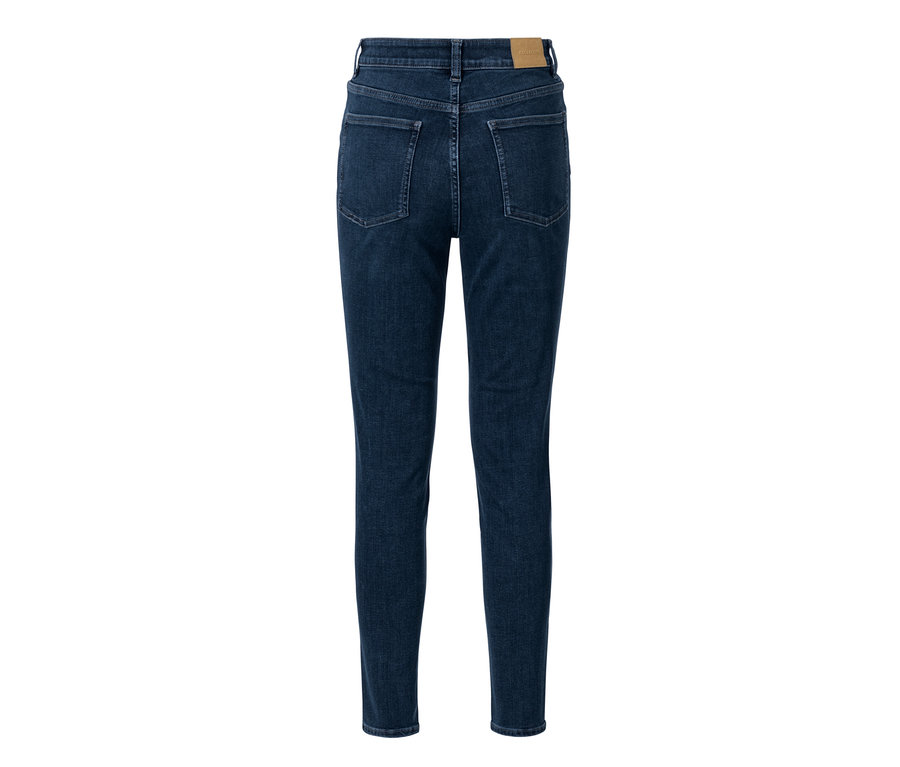 Vue détaillée de dos d'un jean skinny – Coupe « Hanna ».