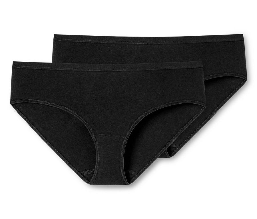 Deux hipsters SCHIESSER noirs.