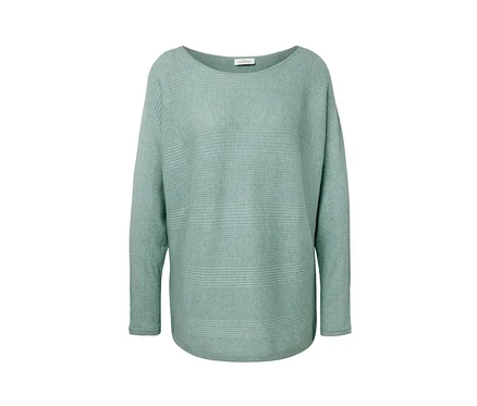 Pull en maille fine sauge.