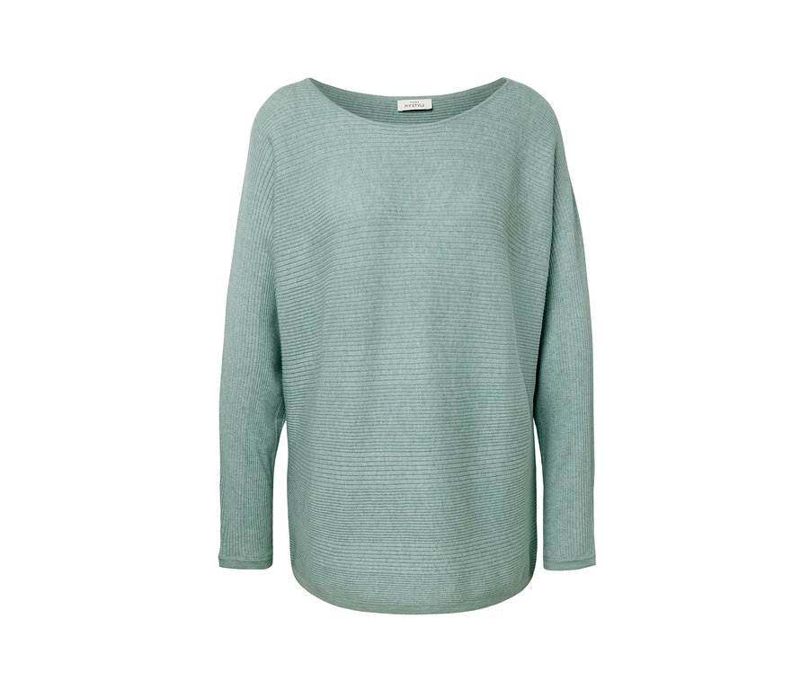 Pull en maille fine sauge.