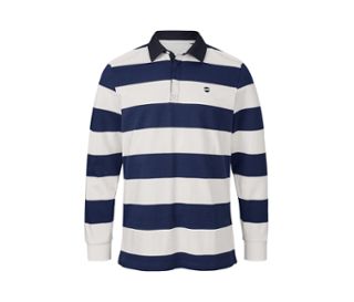 Bleu et blanc à rayures