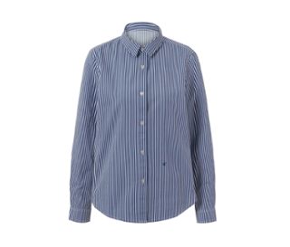 Bleu et blanc à rayures