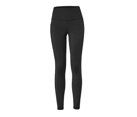 Collant de sport noir avec mesh.