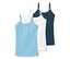 1x blanc, 1x bleu clair, 1x bleu foncé