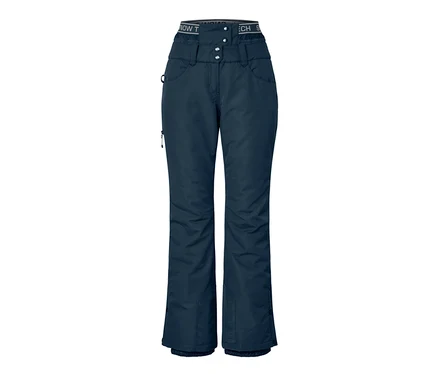 Pantalon de ski et de snowboard bleu marine.