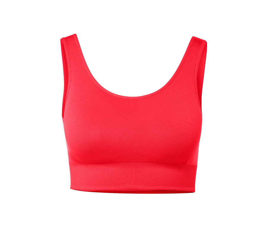 Brassière de sport Seamless rouge.