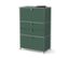 Commode en métal « CN3 » vert olive à 2 abattants et 2 tiroirs.