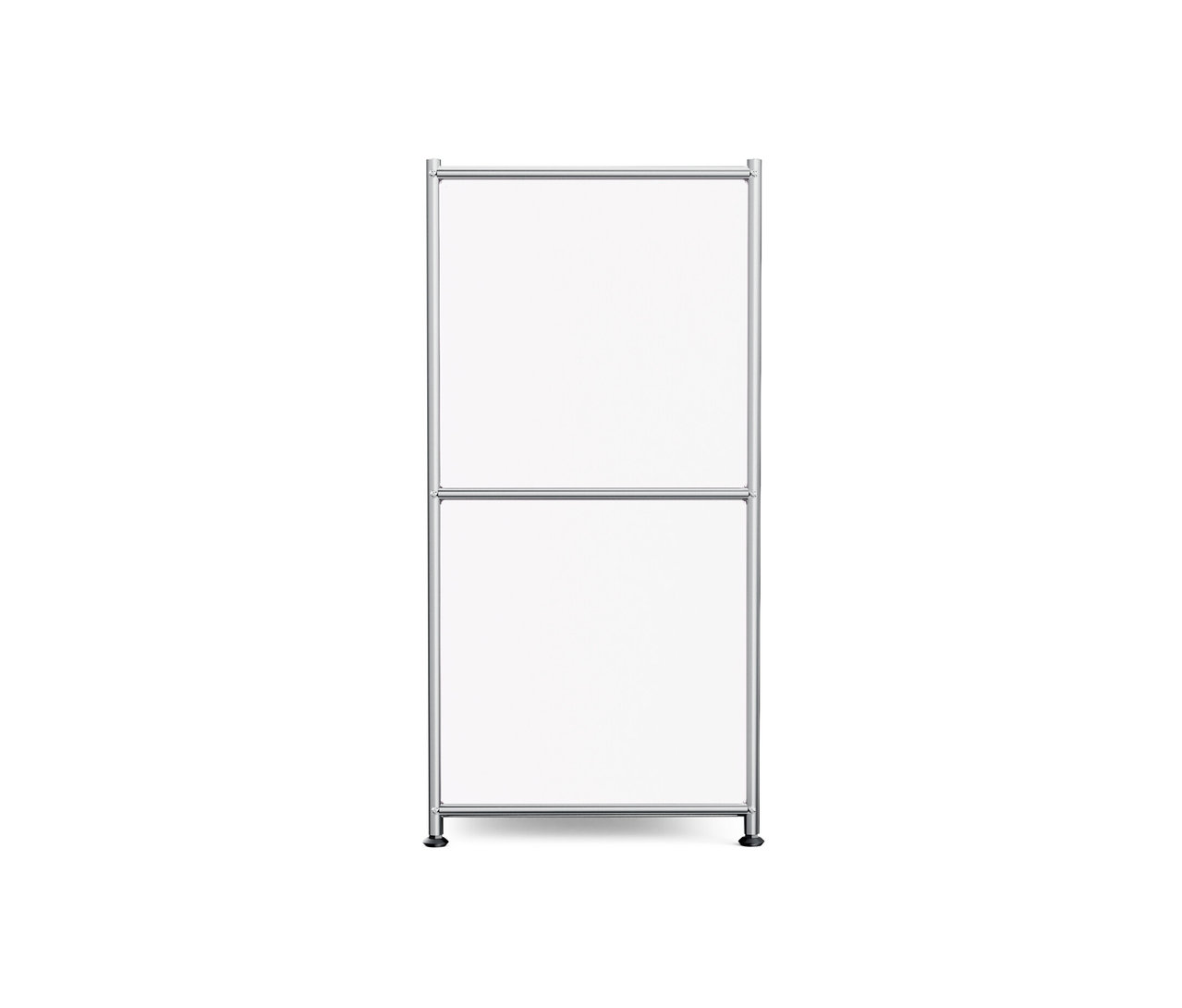 Buffet en métal blanc « CN3 » à 2 abattants.