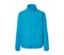Veste coupe-vent bleu fluo.