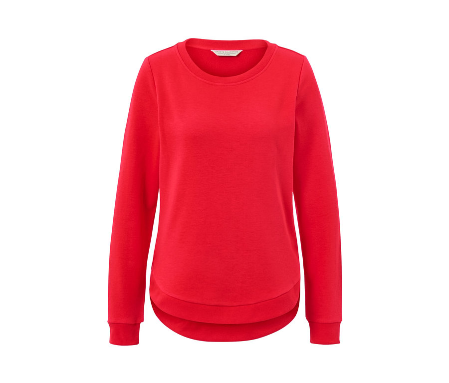 Sweatshirt de sport rouge.