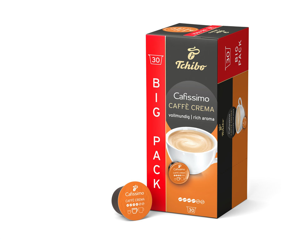 Cafissimo Caffè Crema vollmundig (intense) – 30 capsules