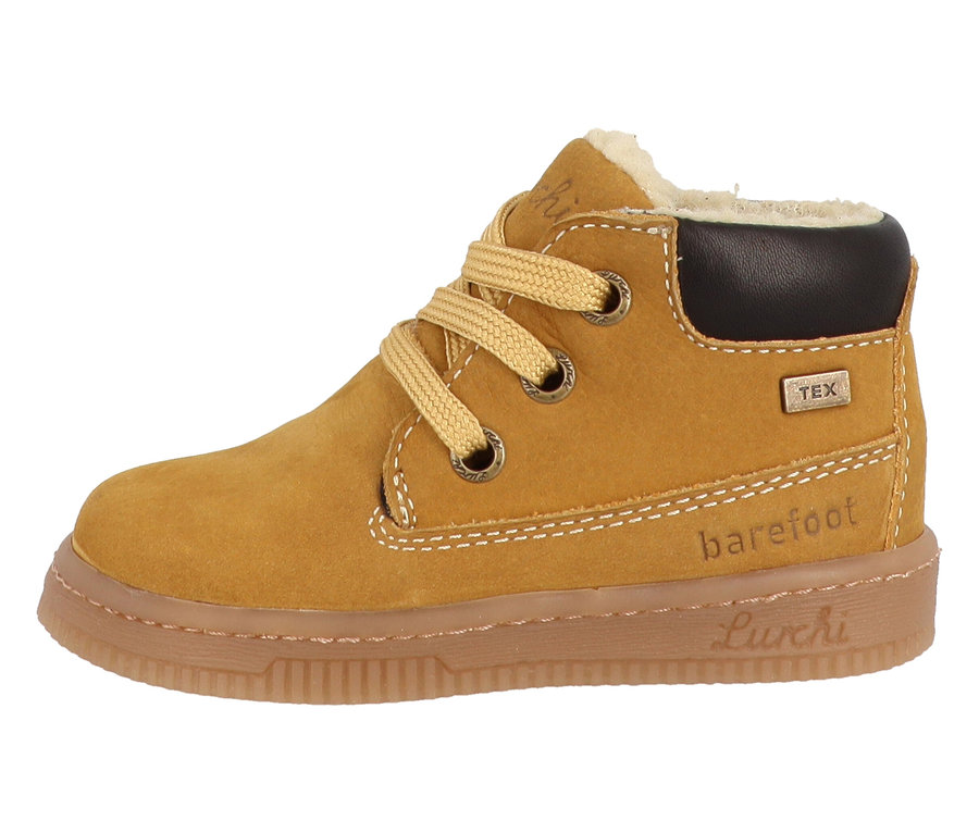 Une chaussure à lacets marron LURCHI »Fleximo Barefoot-TEX«.