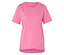 T-shirt rose à manches courtes.