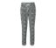 Pantalon en jersey imprimé vert.
