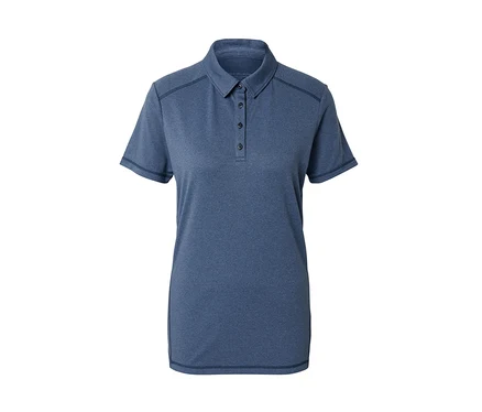 Polo fonctionnel bleu foncé.