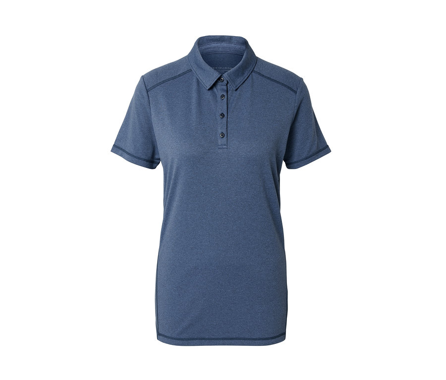 Polo fonctionnel bleu foncé.