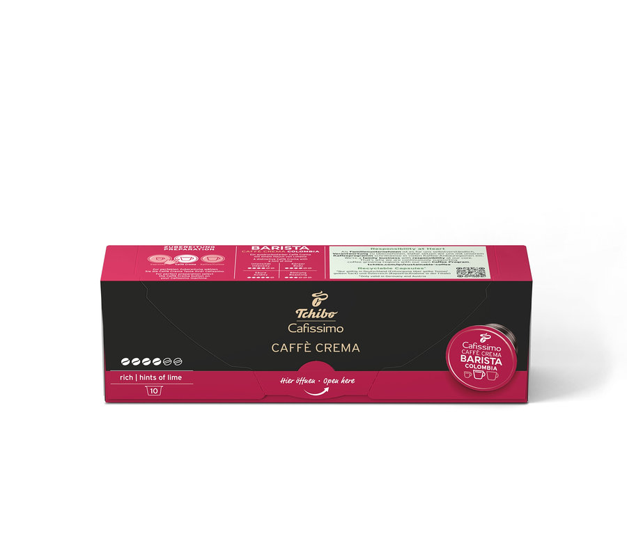 Un paquet de capsules de café Cafissimo Barista Colombia.