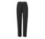 Pantalon de jogging noir avec nervure.
