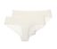Deux slips brésiliens Magic Cut crème avec de la dentelle.