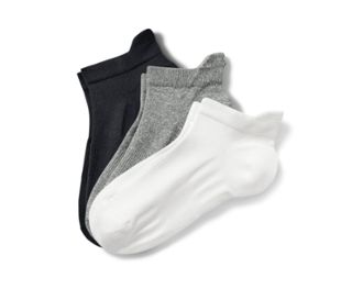 1 x noir, 1 x gris chiné, 1 x blanc