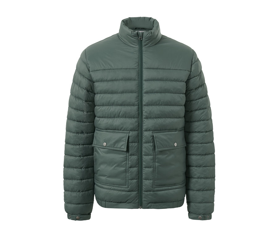 Veste matelassée verte.