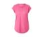 T-shirt de sport rose vif.