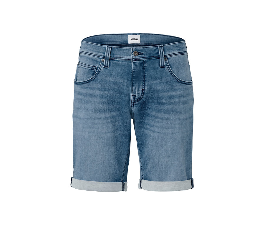Short en jeans «	Mustang	», bleu.
