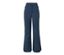 Pantalon de ski taille haute bleu.