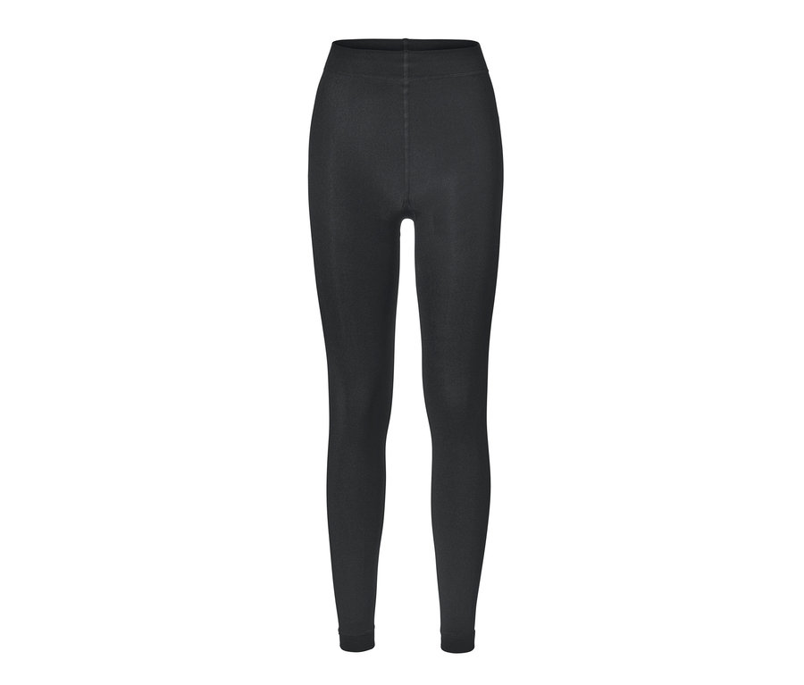 Legging thermique noir.
