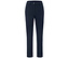 Pantalon bleu marine avec bouton et poches.