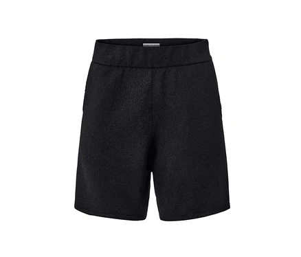 Short tissé noir.