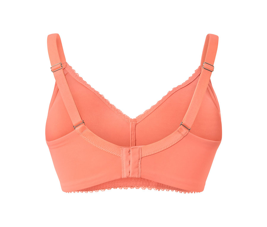 Vue arrière d'un soutien-gorge souple.