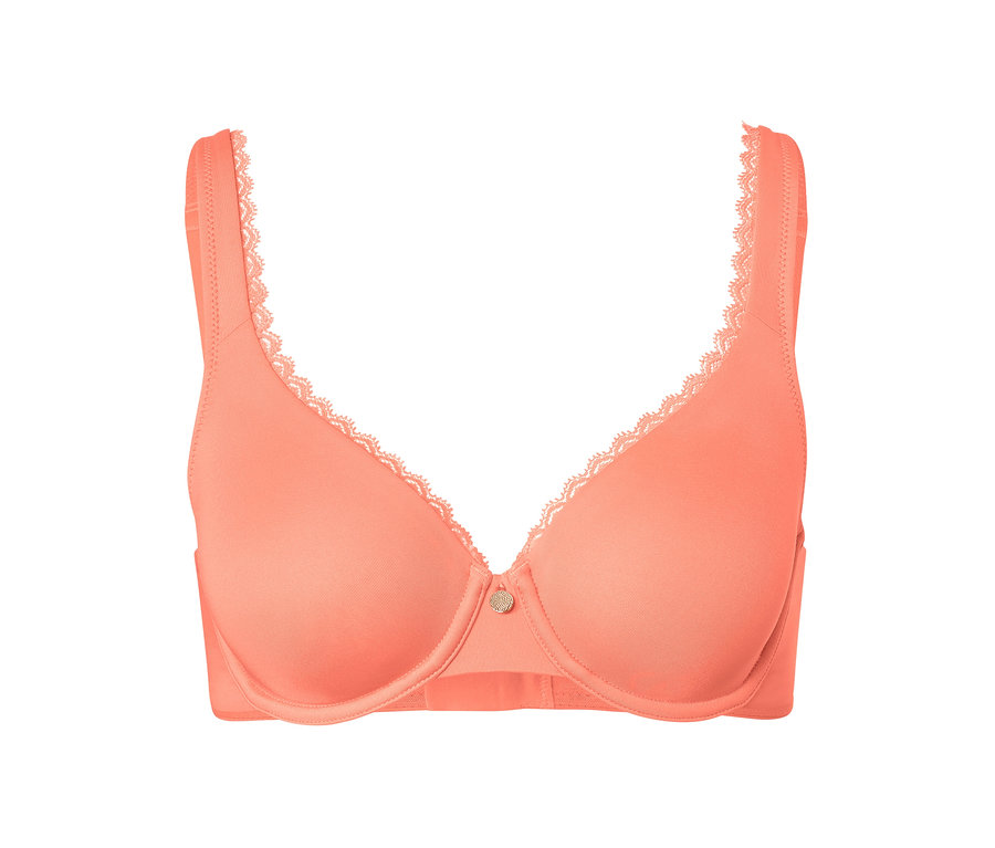 Soutien-gorge à armatures, papaye.
