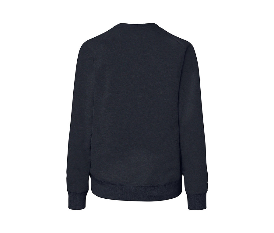 Sweatshirt de yoga bleu marine.