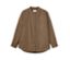 Une chemise marron NAH/STUDIO à manches longues avec des boutons.