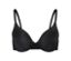 Soutien-gorge à armatures noir.