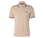 Polo en piqué, beige